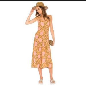 Novella Royale Zephyr Jumpsuit in Copper Flamingo